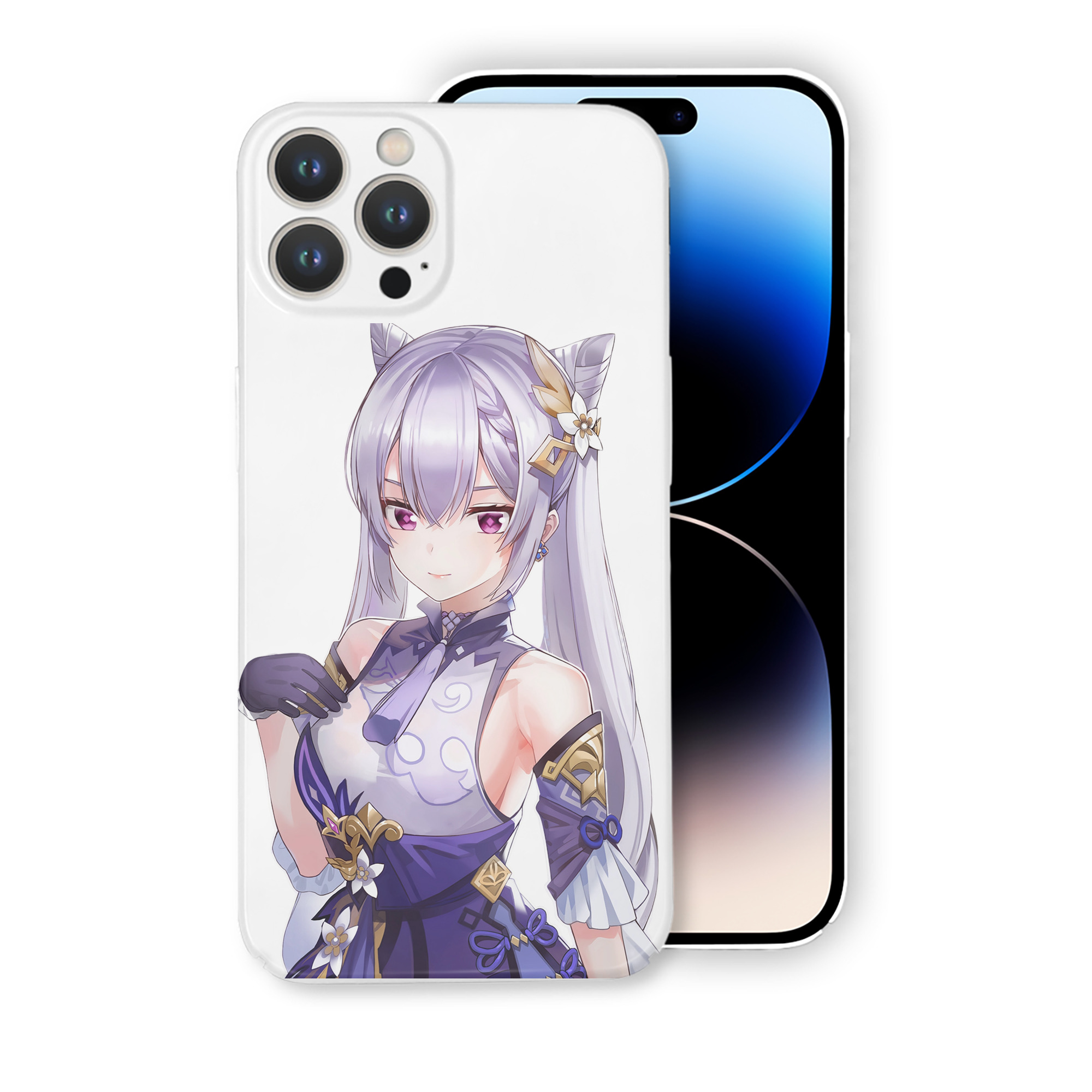 げんし神 刻晴 こくせい genshin Kokusei 【iPhone 14シリーズ対応】ハードケース
